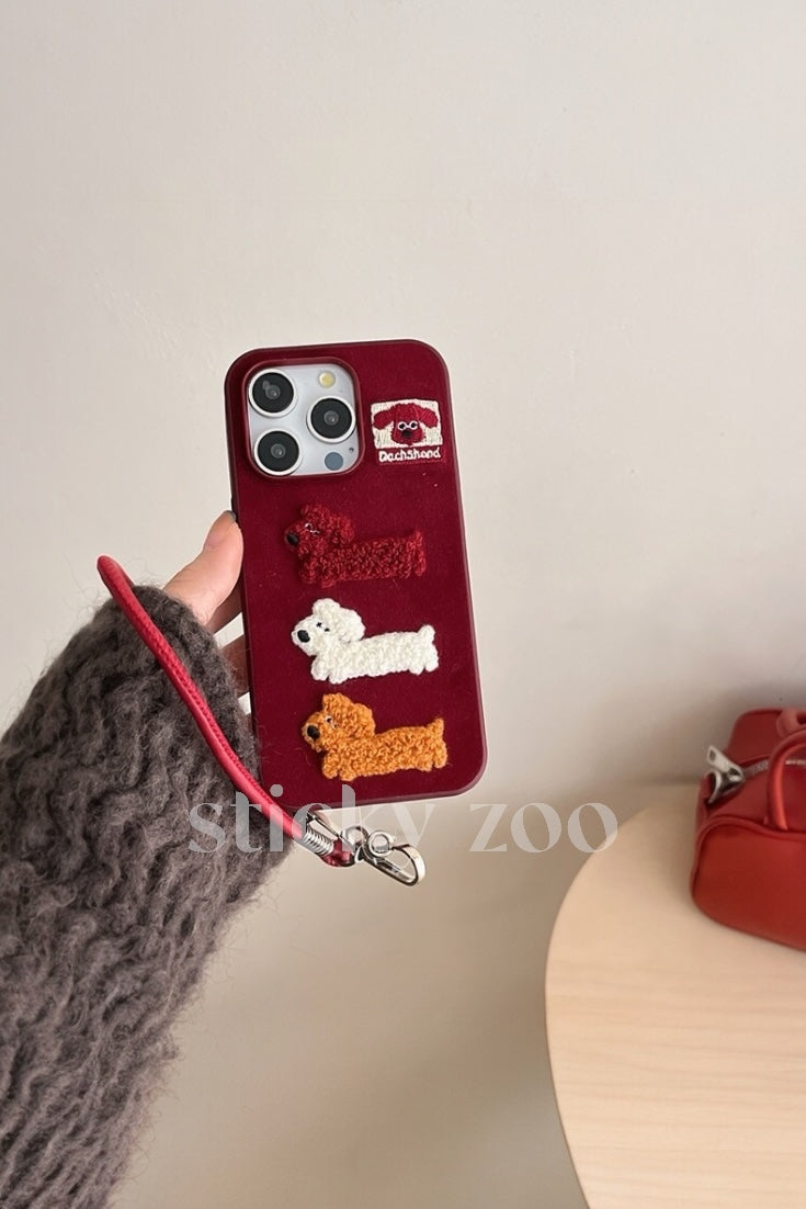 PUPPY PARADE PHONE CASE