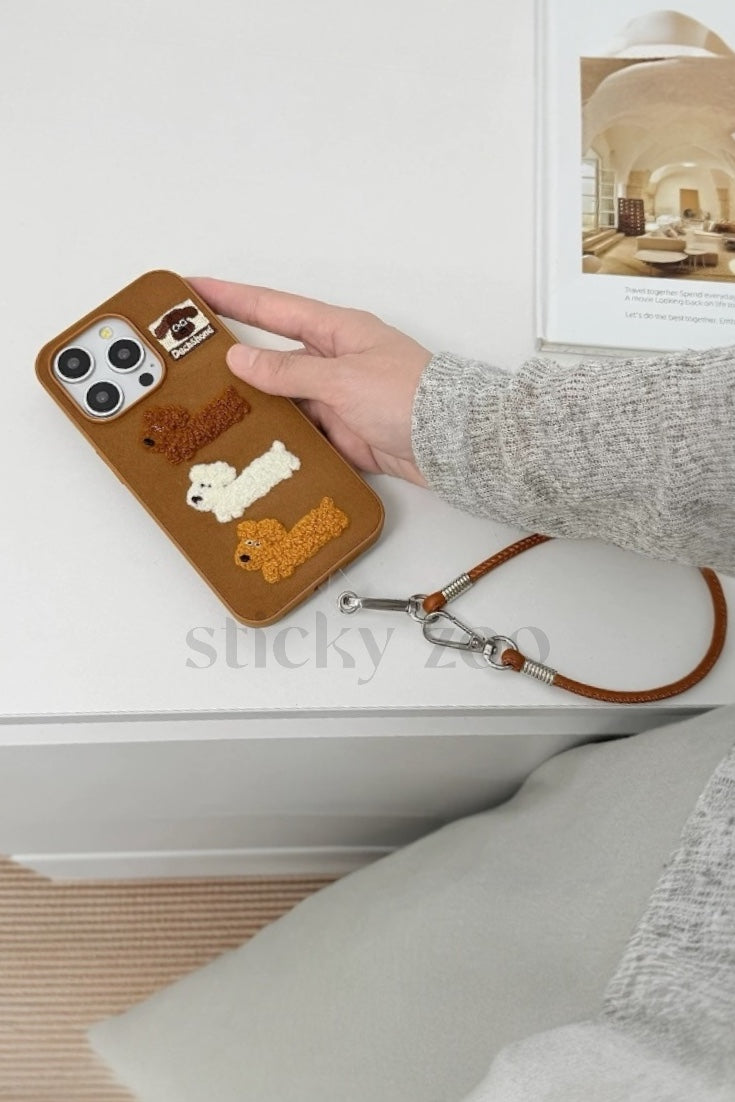 PUPPY PARADE PHONE CASE