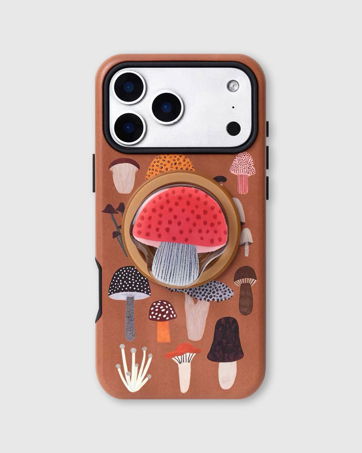 STICKY ZOO  iPhone Phone Case Forest Mushroom Print MagSafe Gift
