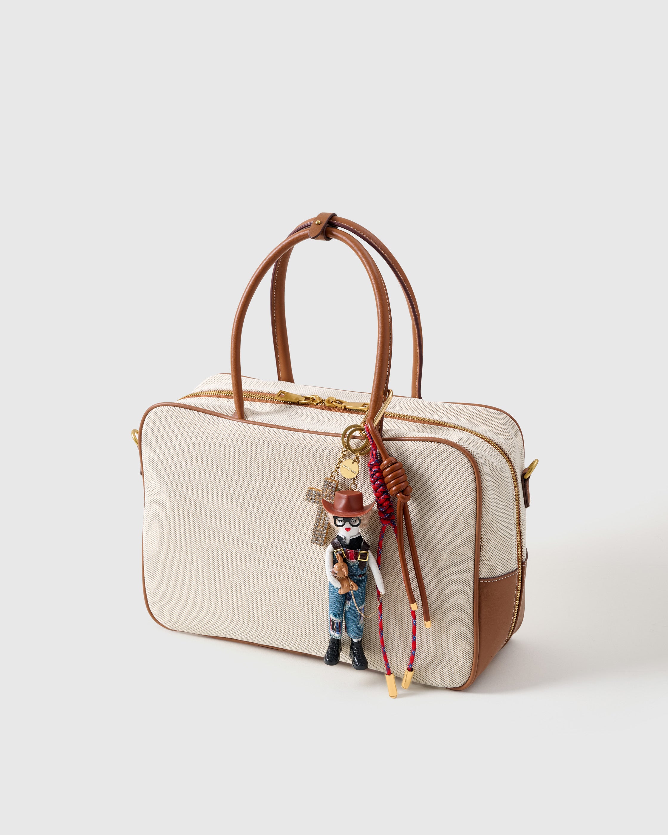 SAINT BABE & CHIHUAHUA STACK CHARM