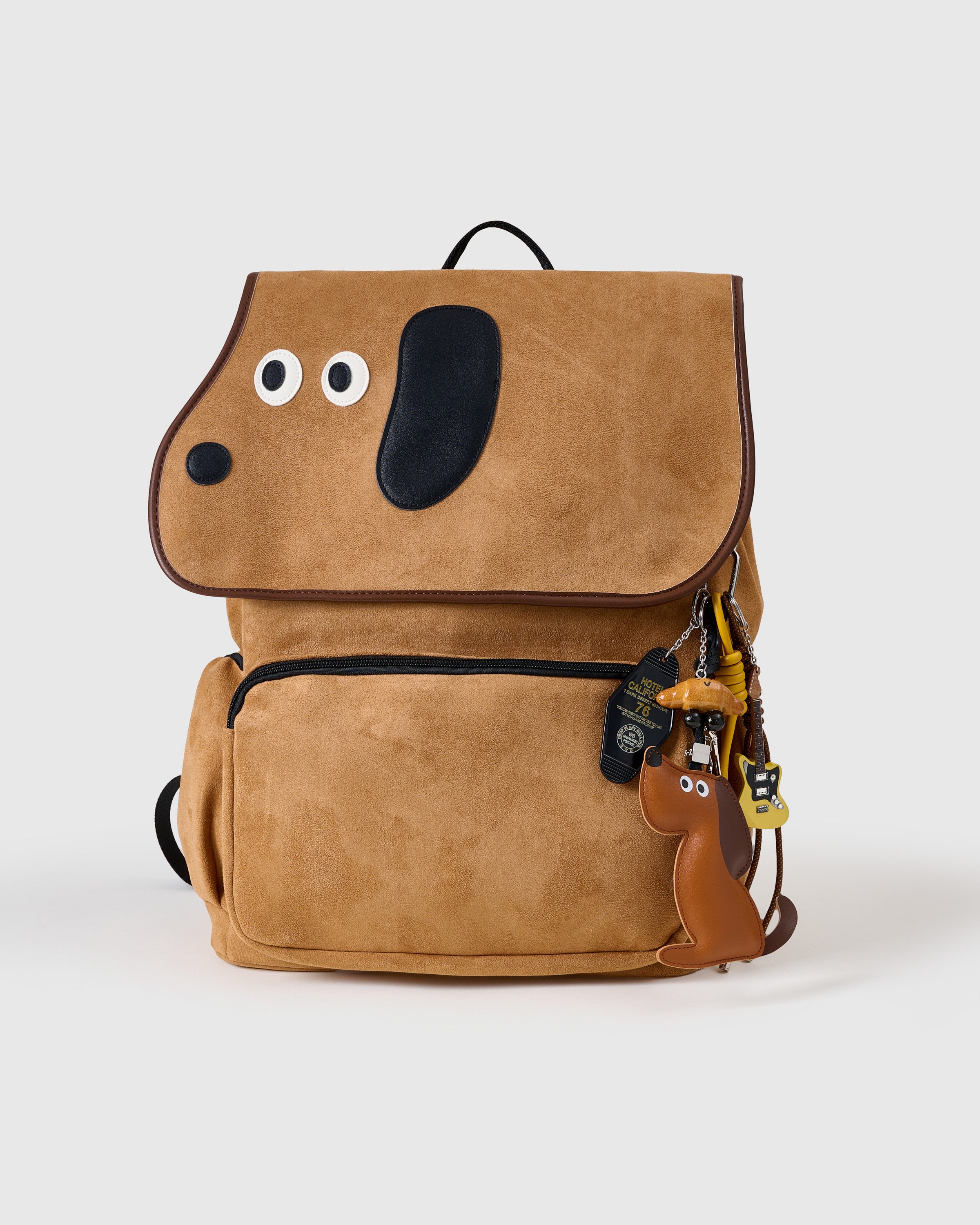 WOOFY DOGFACE BACKPACK + CHARM
