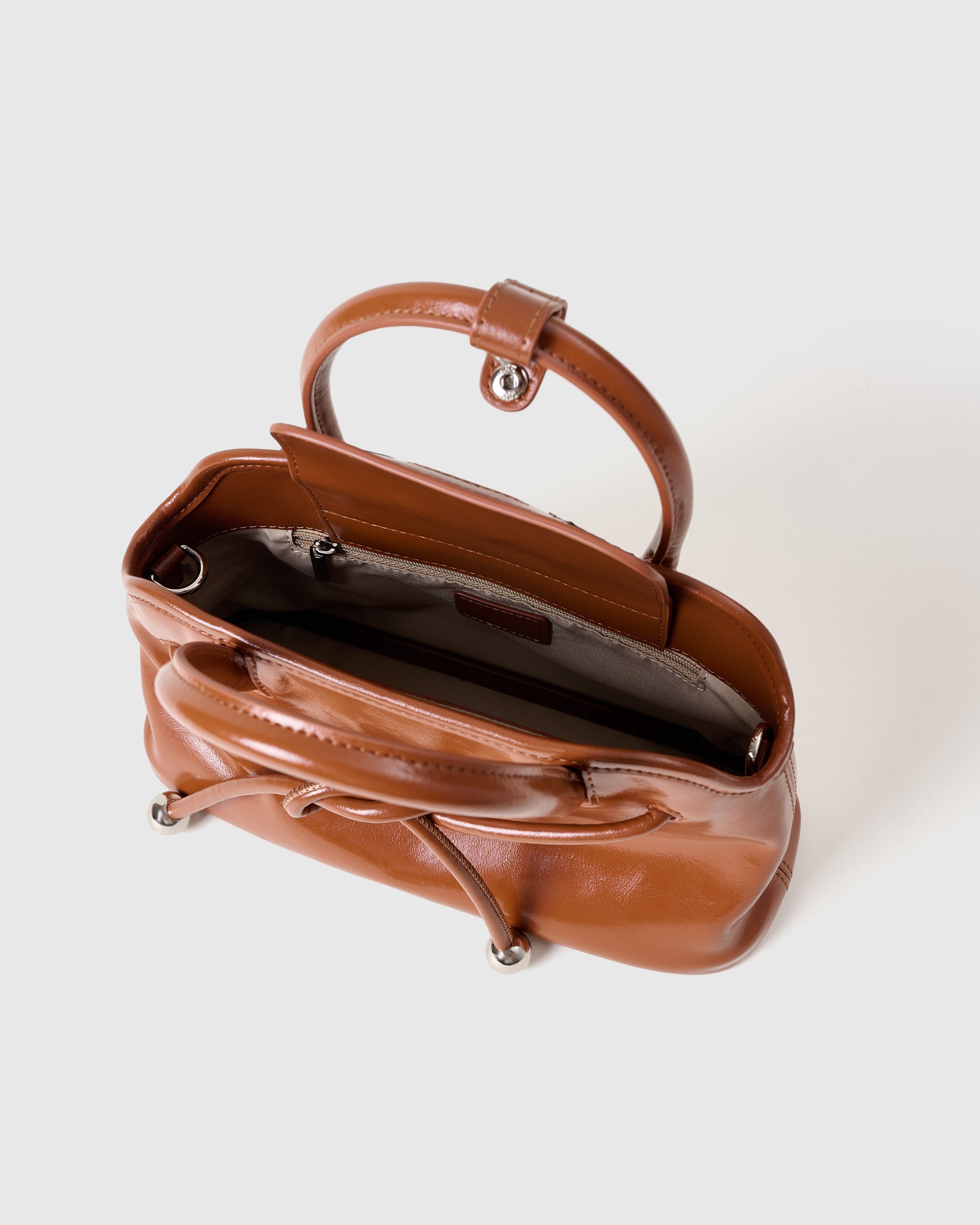 VEGAN LEATHER MINI KNOT BAG