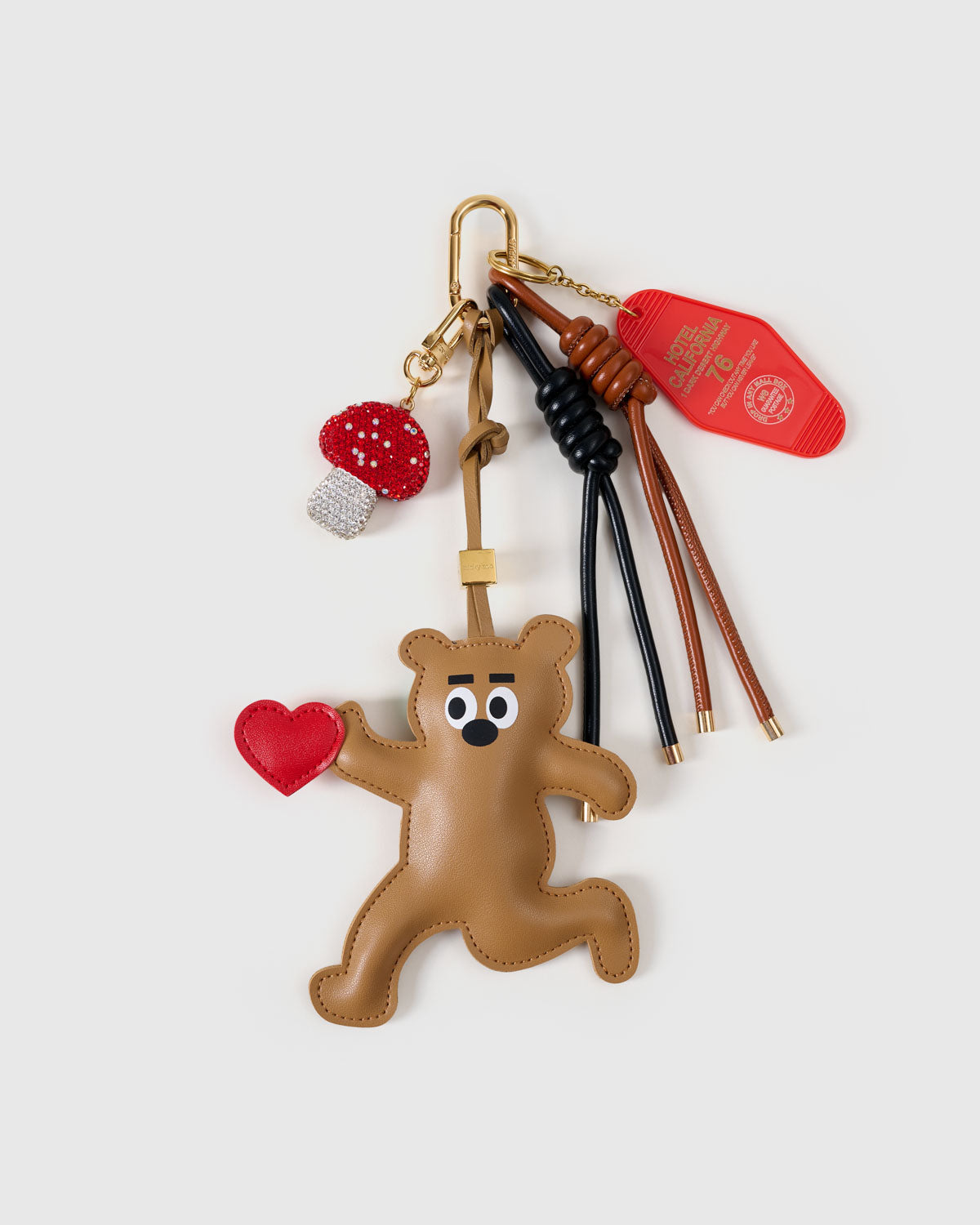 BEAR MUSHROOM CALIFORNIA STACK CHARM