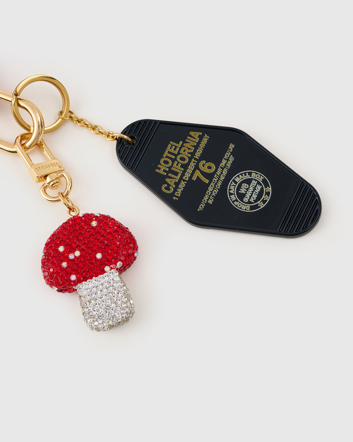 BEAR MUSHROOM CALIFORNIA STACK CHARM