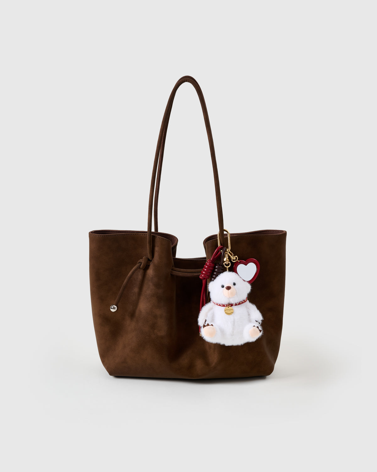 WHITE BEAR CHRISTMAS STACK CHARM