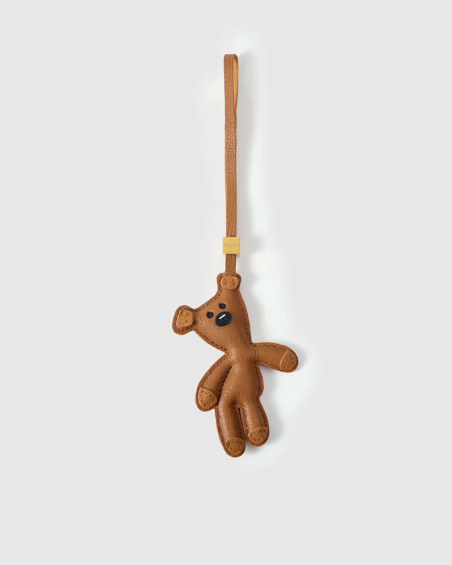 ◆NEW◆STICKY ZOO◆ ミスタービーンテディ―バックチャーム Sticky Zoo® - MR. BEAN TEDDY Bag Charm & Keychain – Handmade