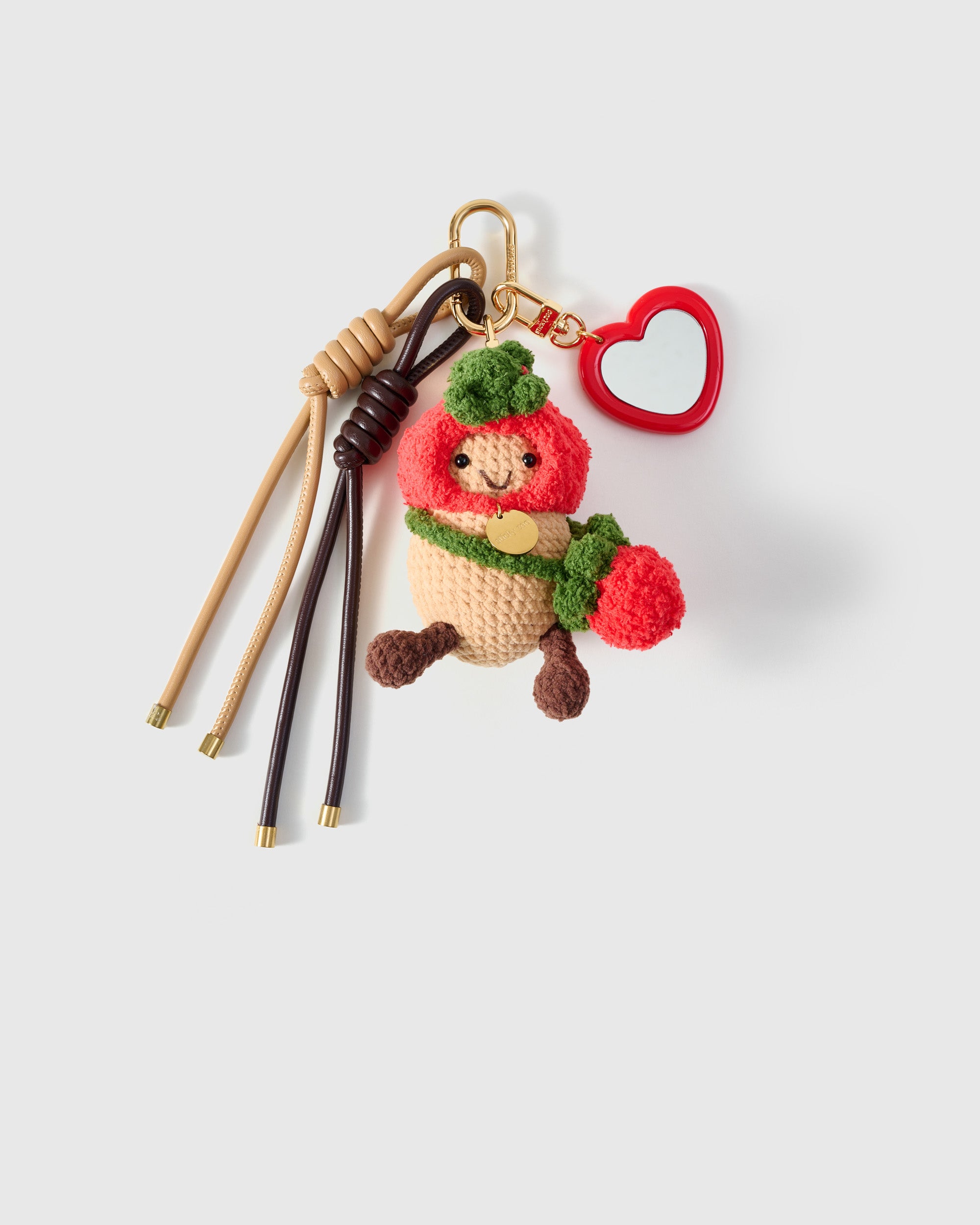 Sticky Zoo® - Peanut Traveler Bag Charm & Keychain – Best gift for