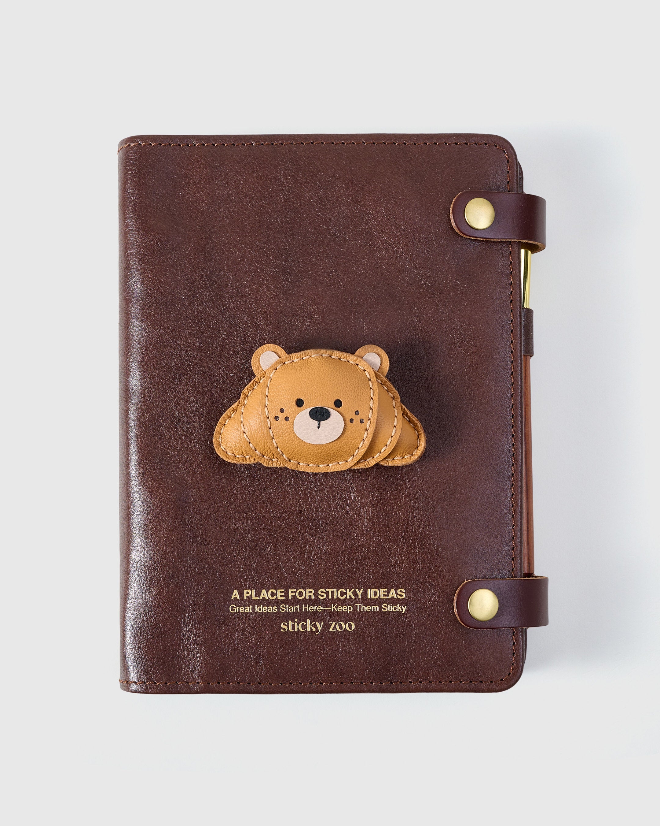 BEAR CROISSANT NOTEBOOK