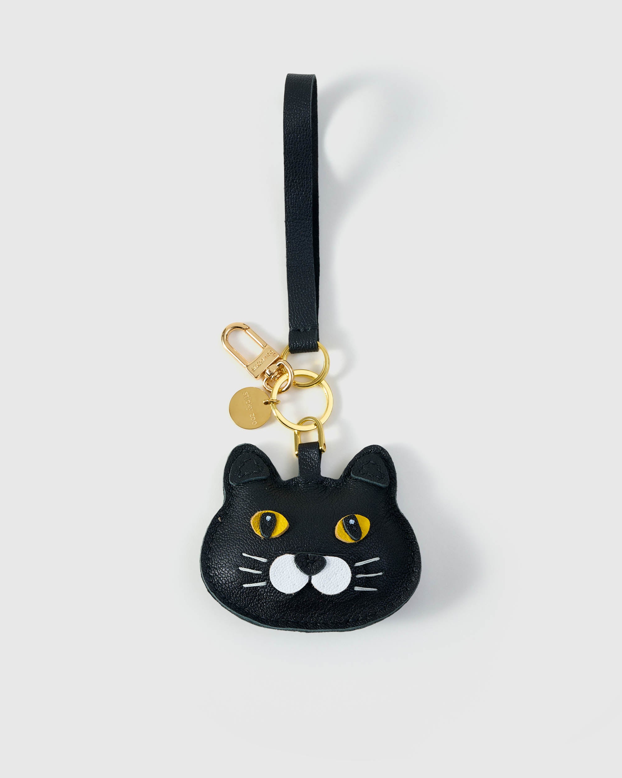 BRITISH SHORTHAIR CAT CHARM – CHUBBY MIDNIGHT EDITION