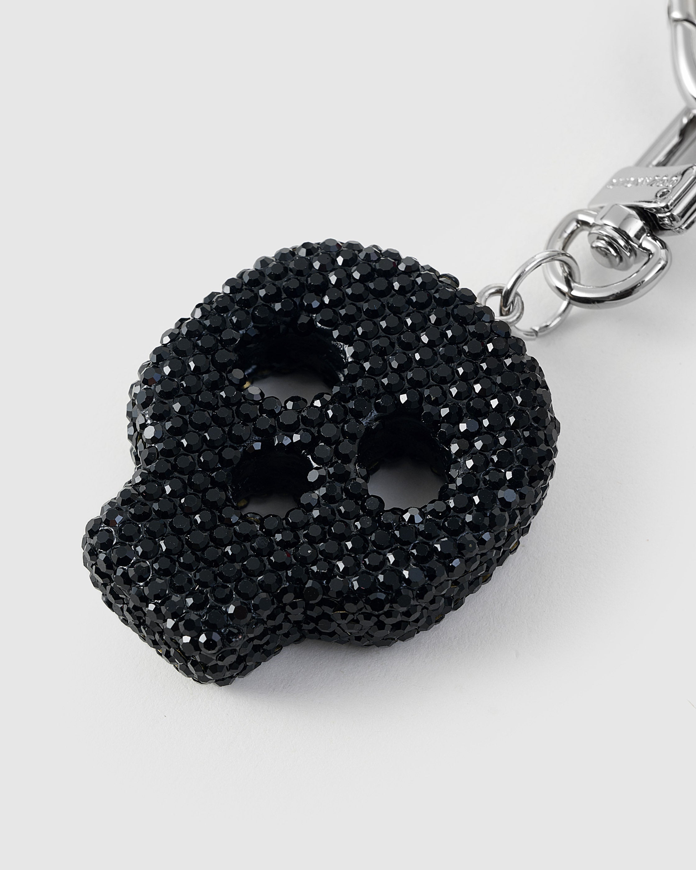 NO FACE HEART STACK CHARM