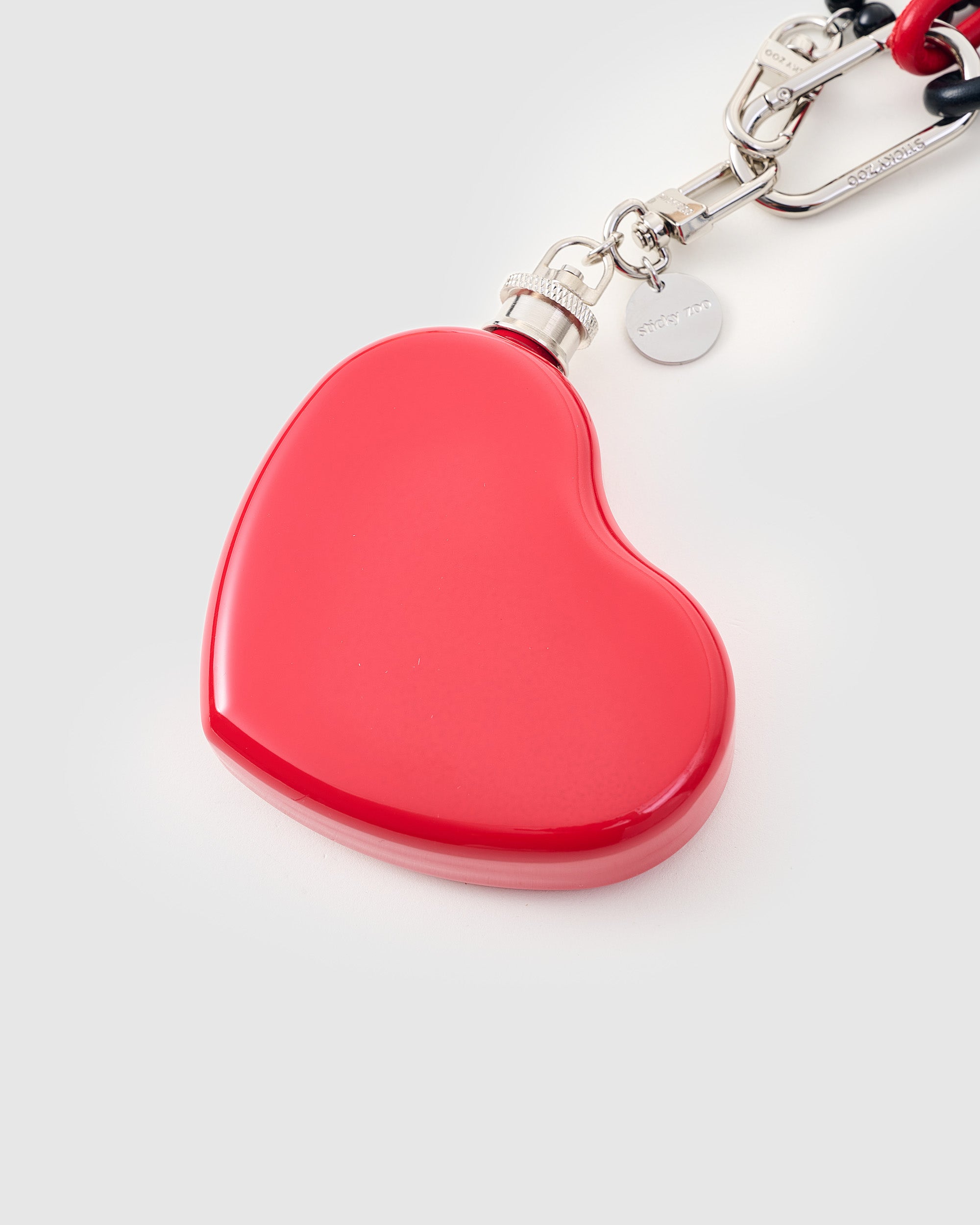 CHERRY KISS HEART STACK CHARM