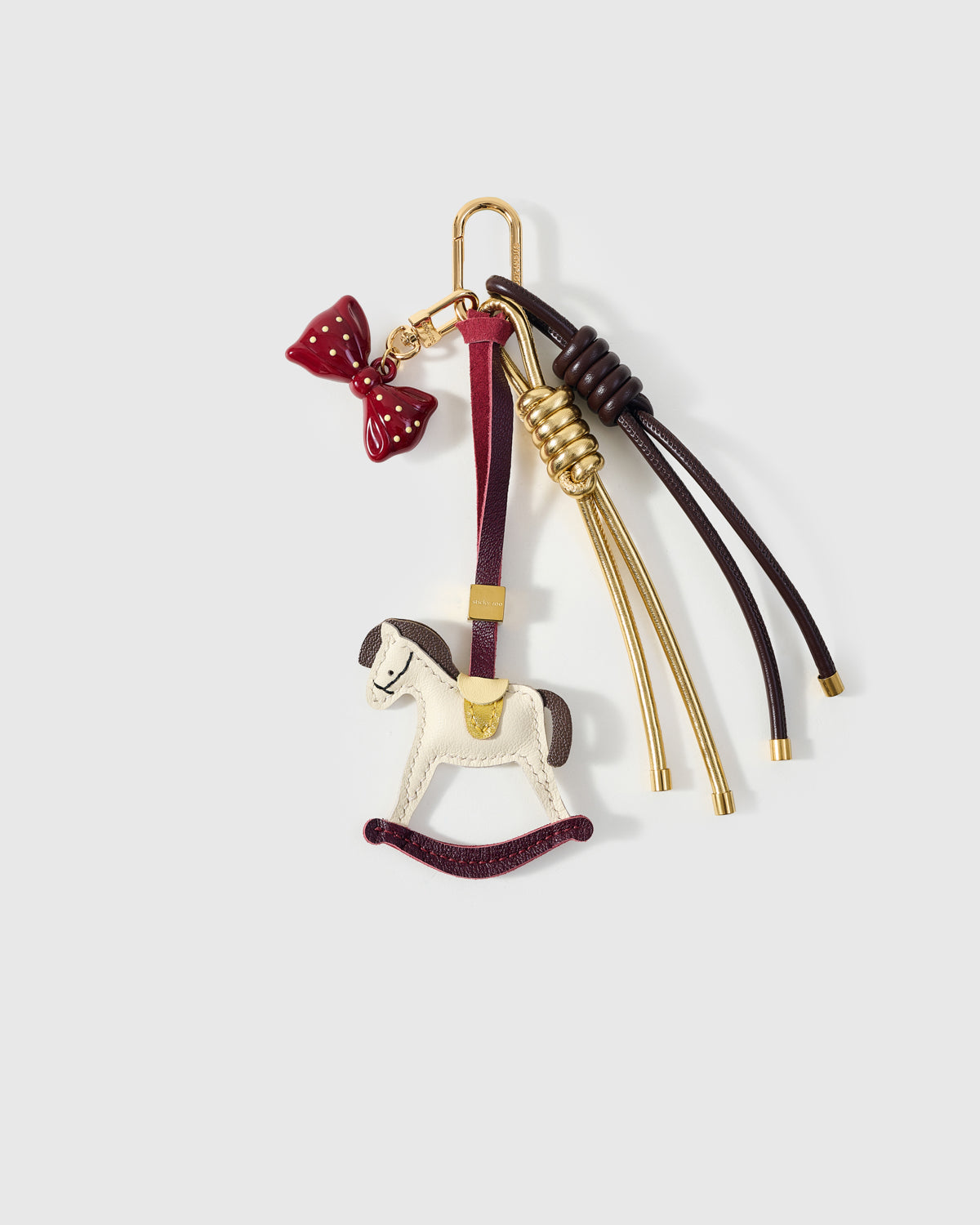 ROCKING HORSE CHRISTMAS STACK CHARM