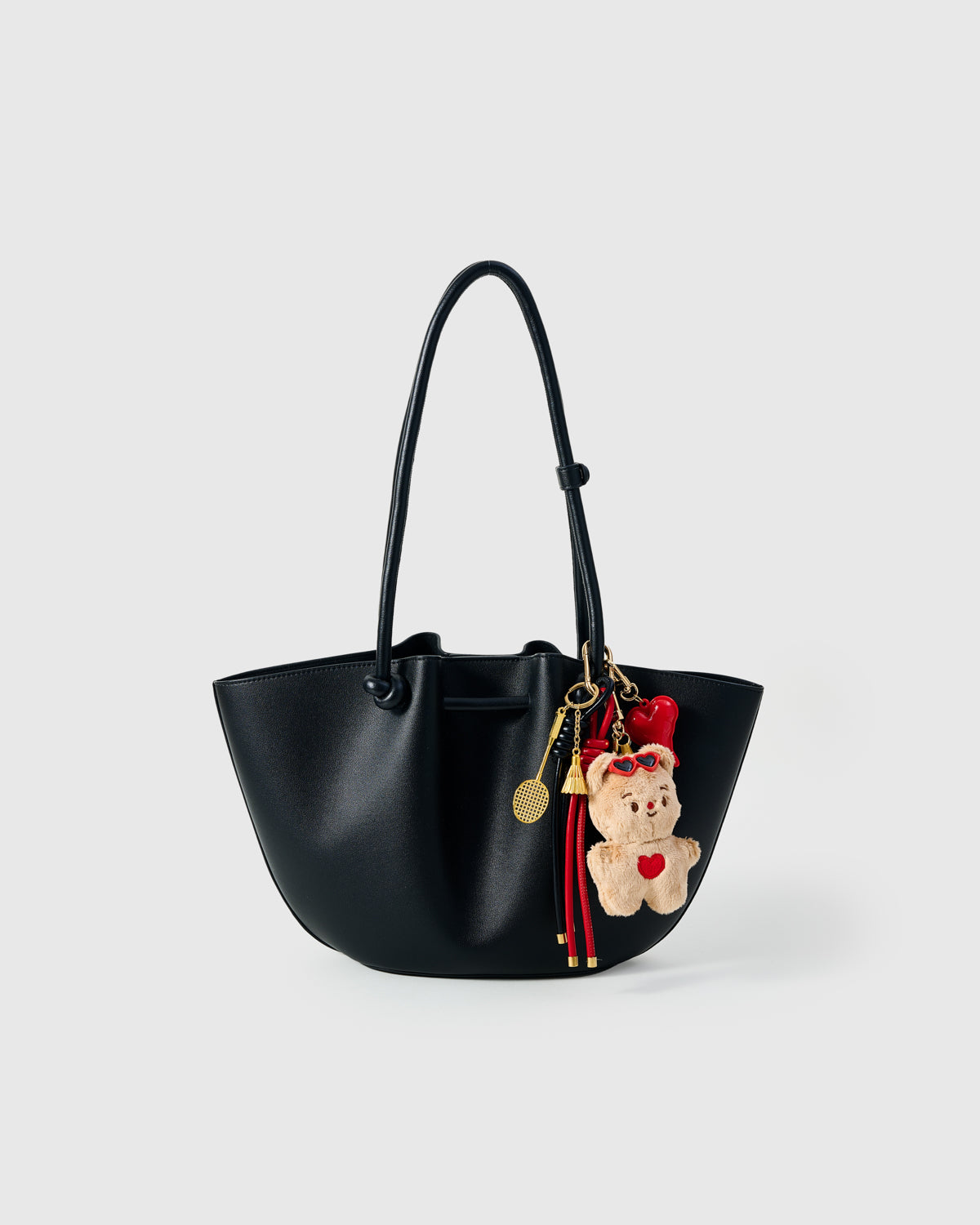 CHRISTMAS HEART TEDDY CHARM