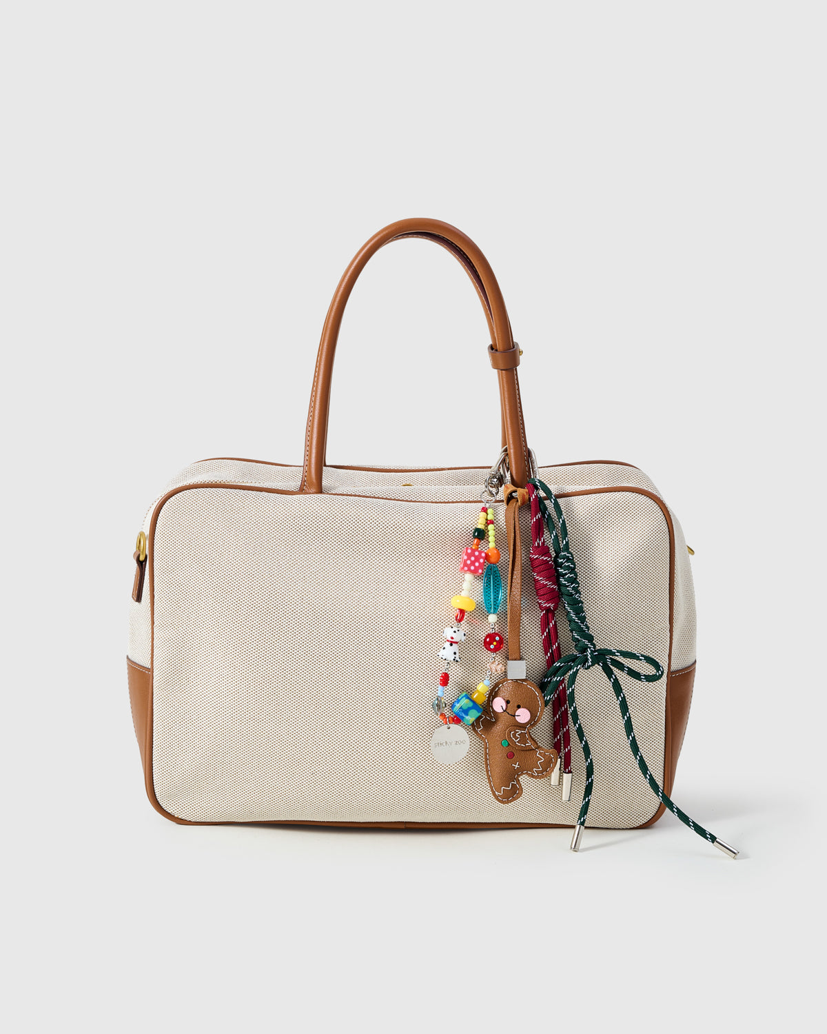 GINGERBREAD CHRISTMAS STACK CHARM