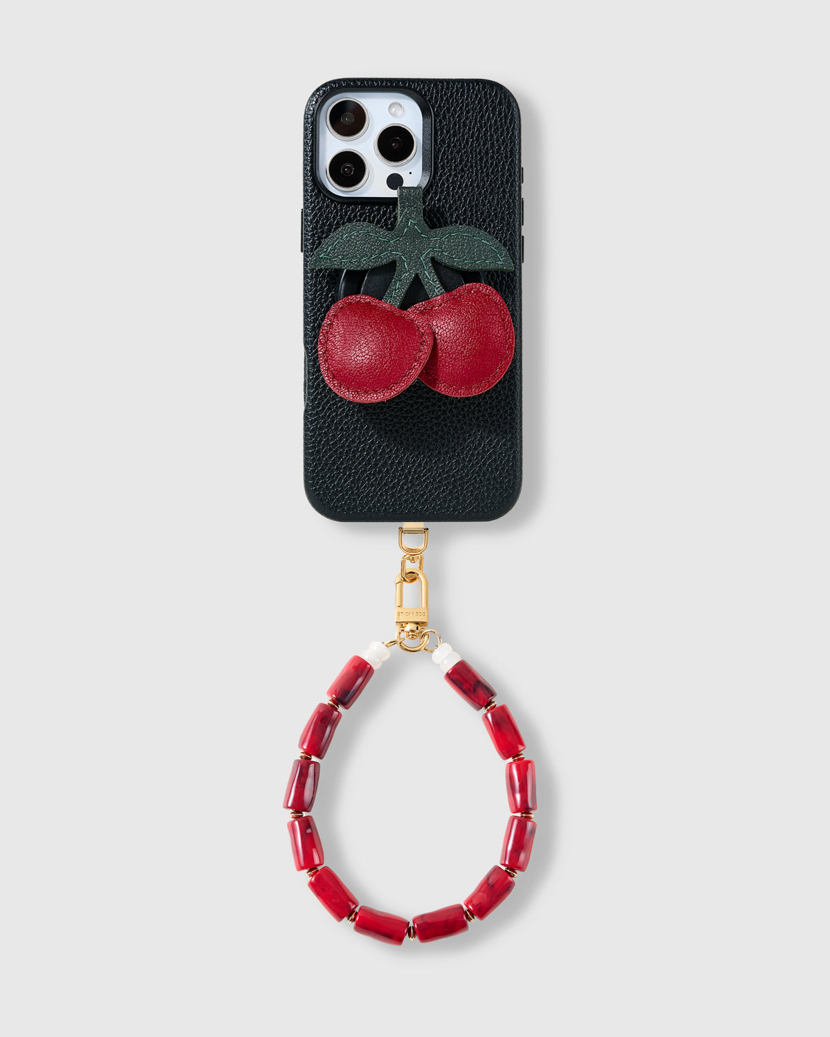 CHERRY CORAL CHARM CASE SET