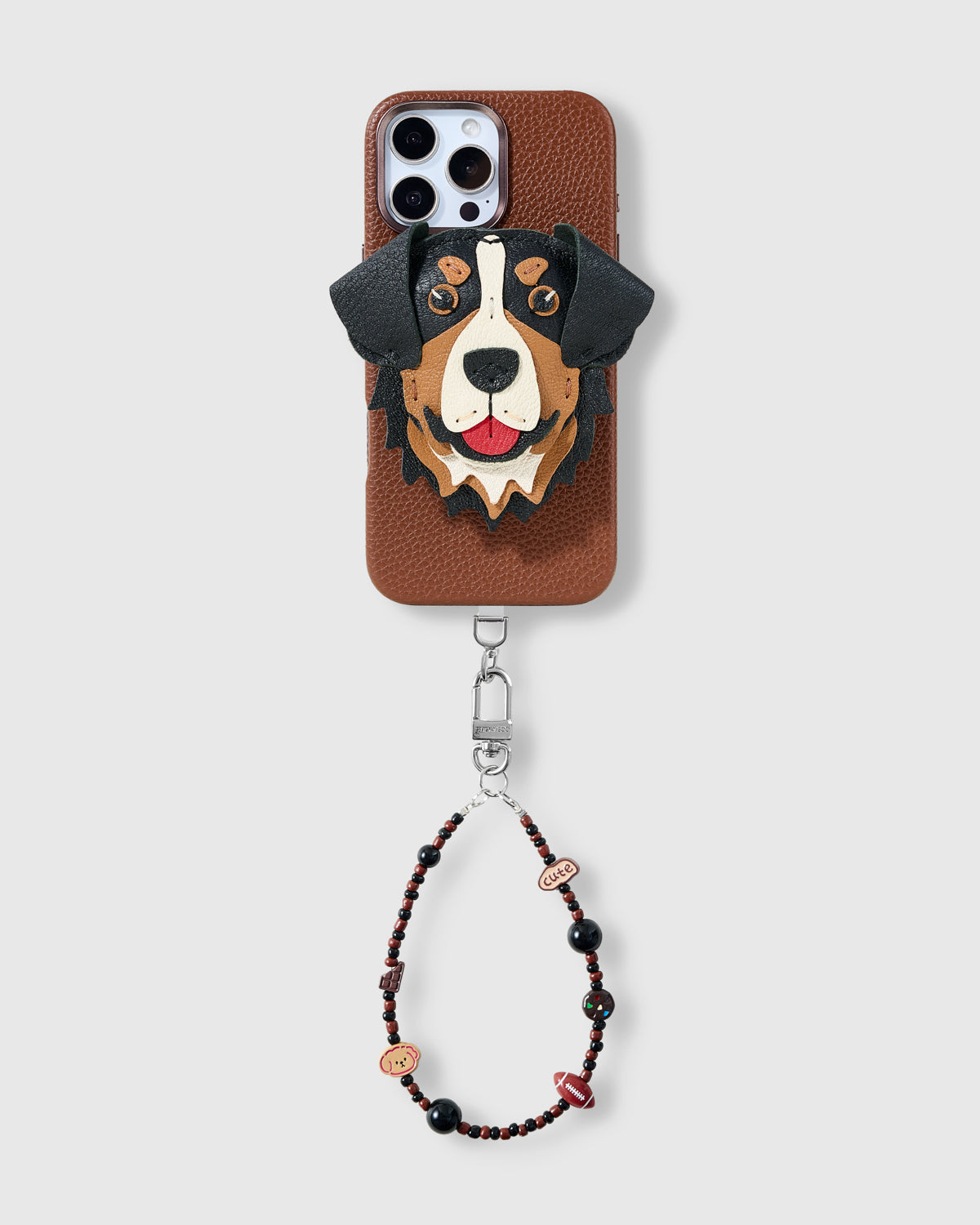 BERNESE FOOTBALL CHARM CASE SET