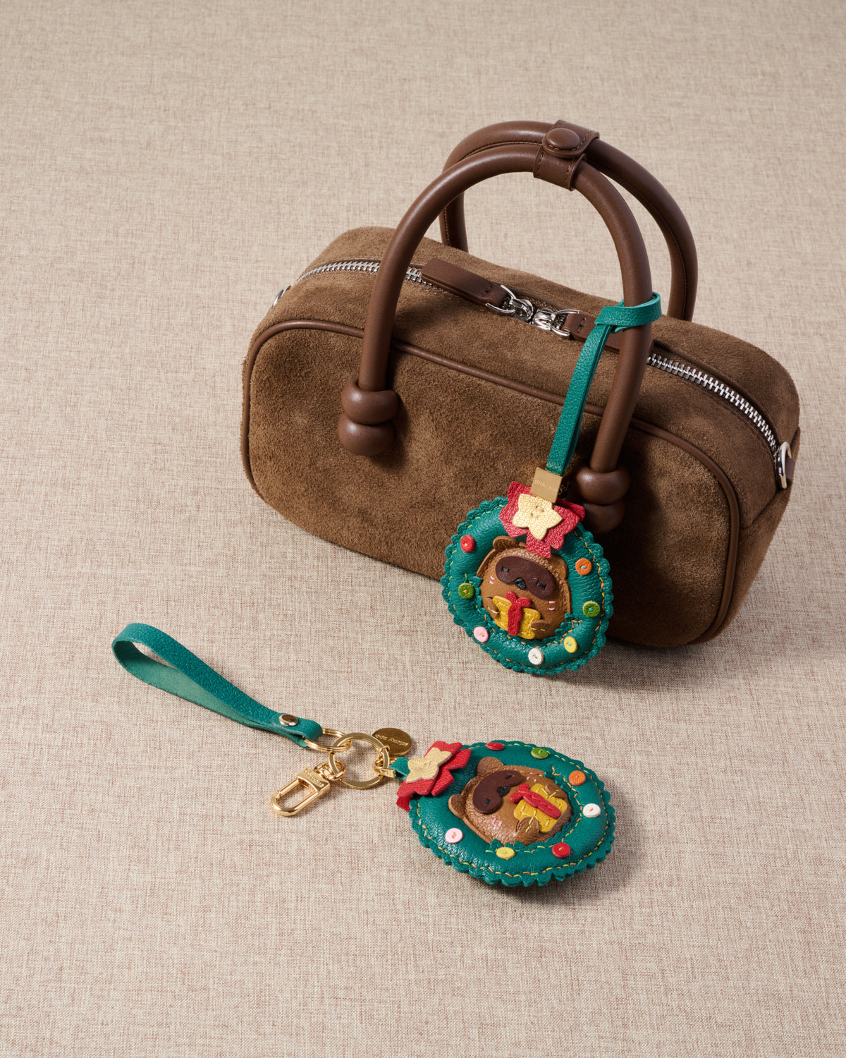 THE HOLIDAY BEAVER CHARM