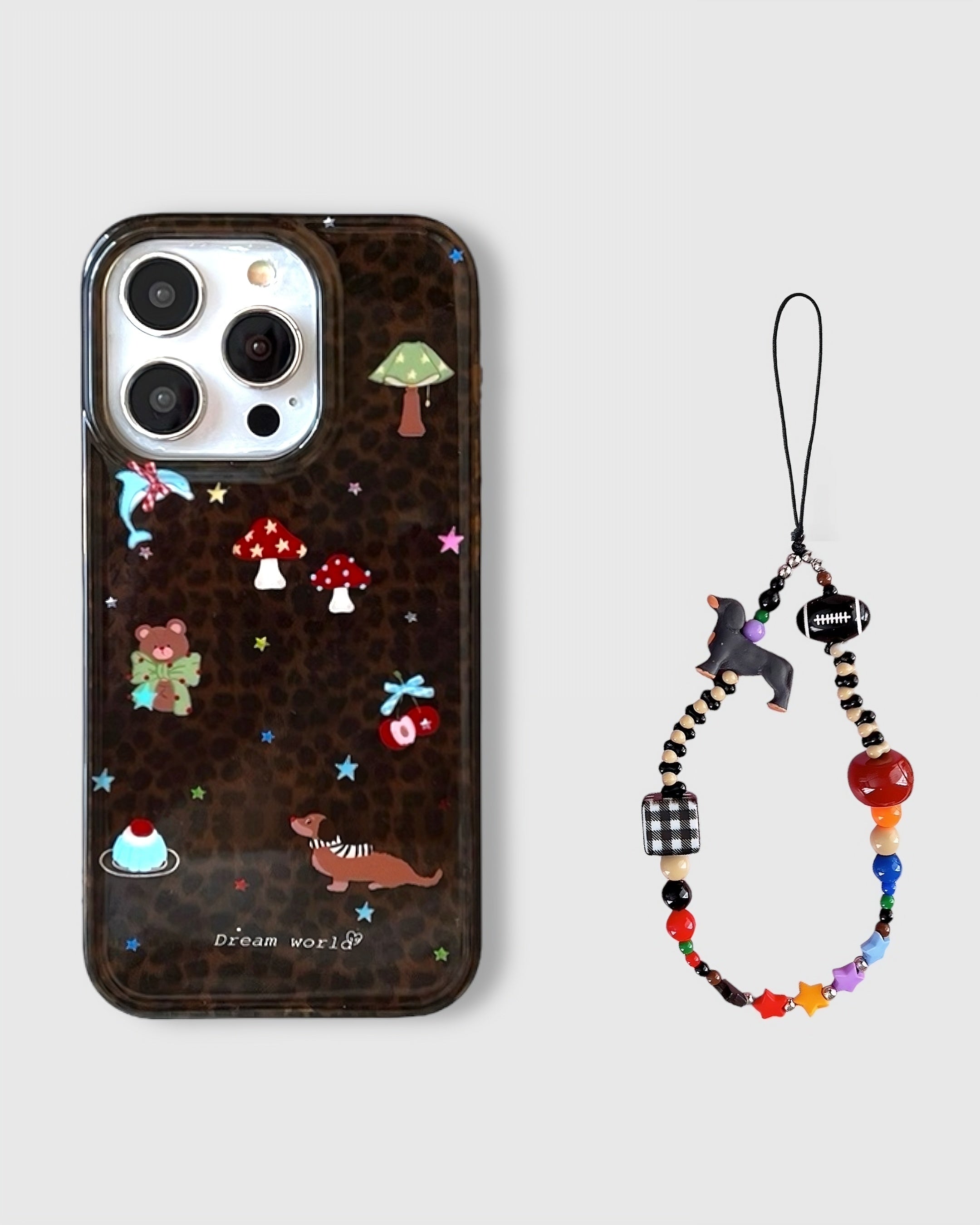 Sticky Zoo® – Dachshund House iPhone Case with Strap – MagSafe Gift