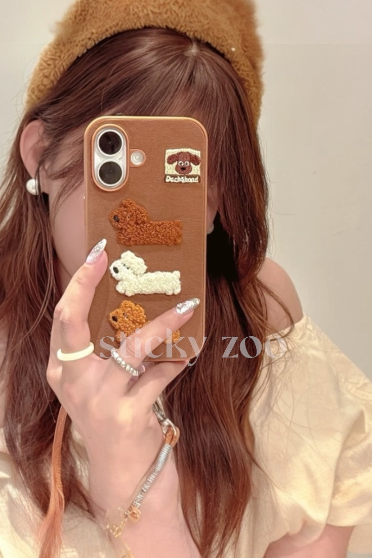 PUPPY PARADE PHONE CASE