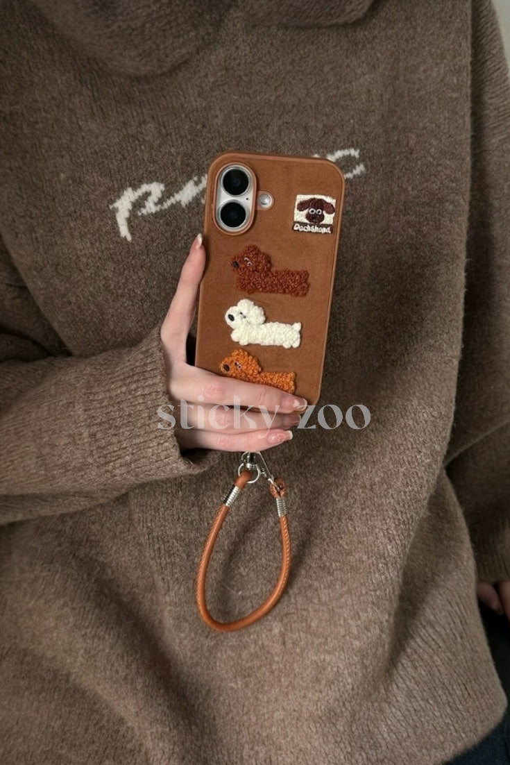 PUPPY PARADE PHONE CASE