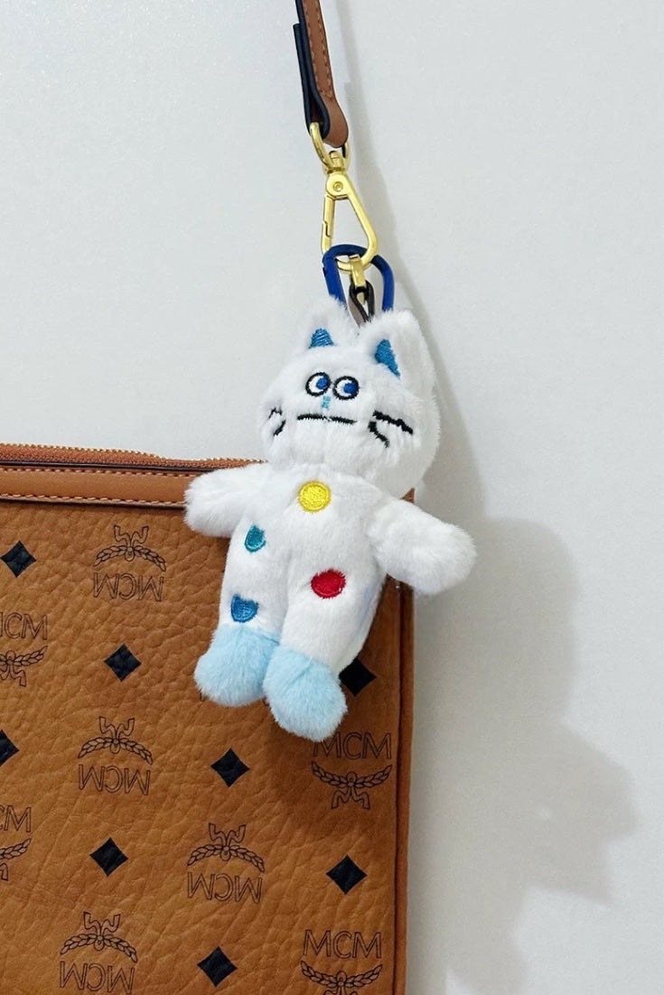 SNOWBALL CAT CHARM