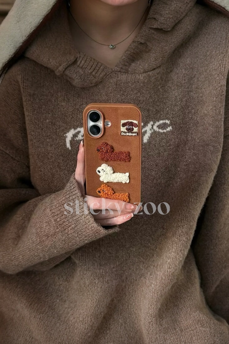 PUPPY PARADE PHONE CASE