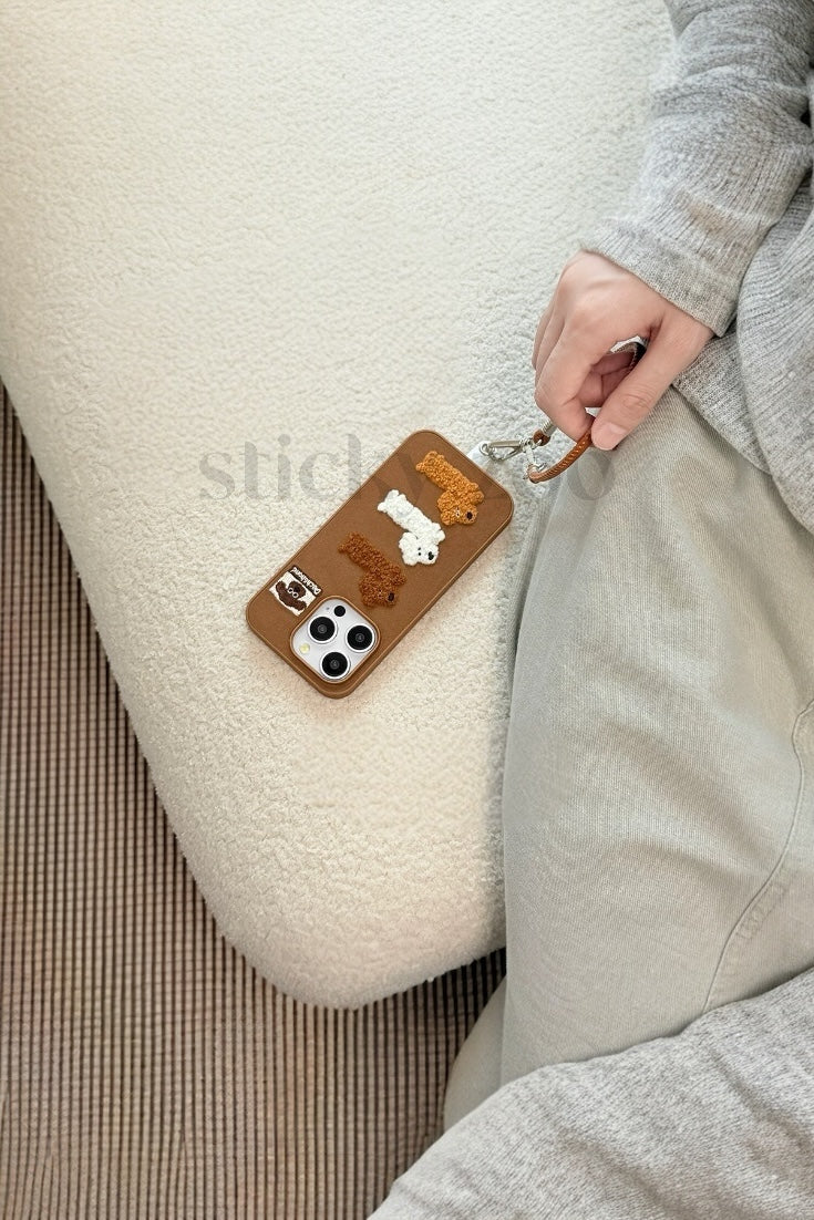 PUPPY PARADE PHONE CASE