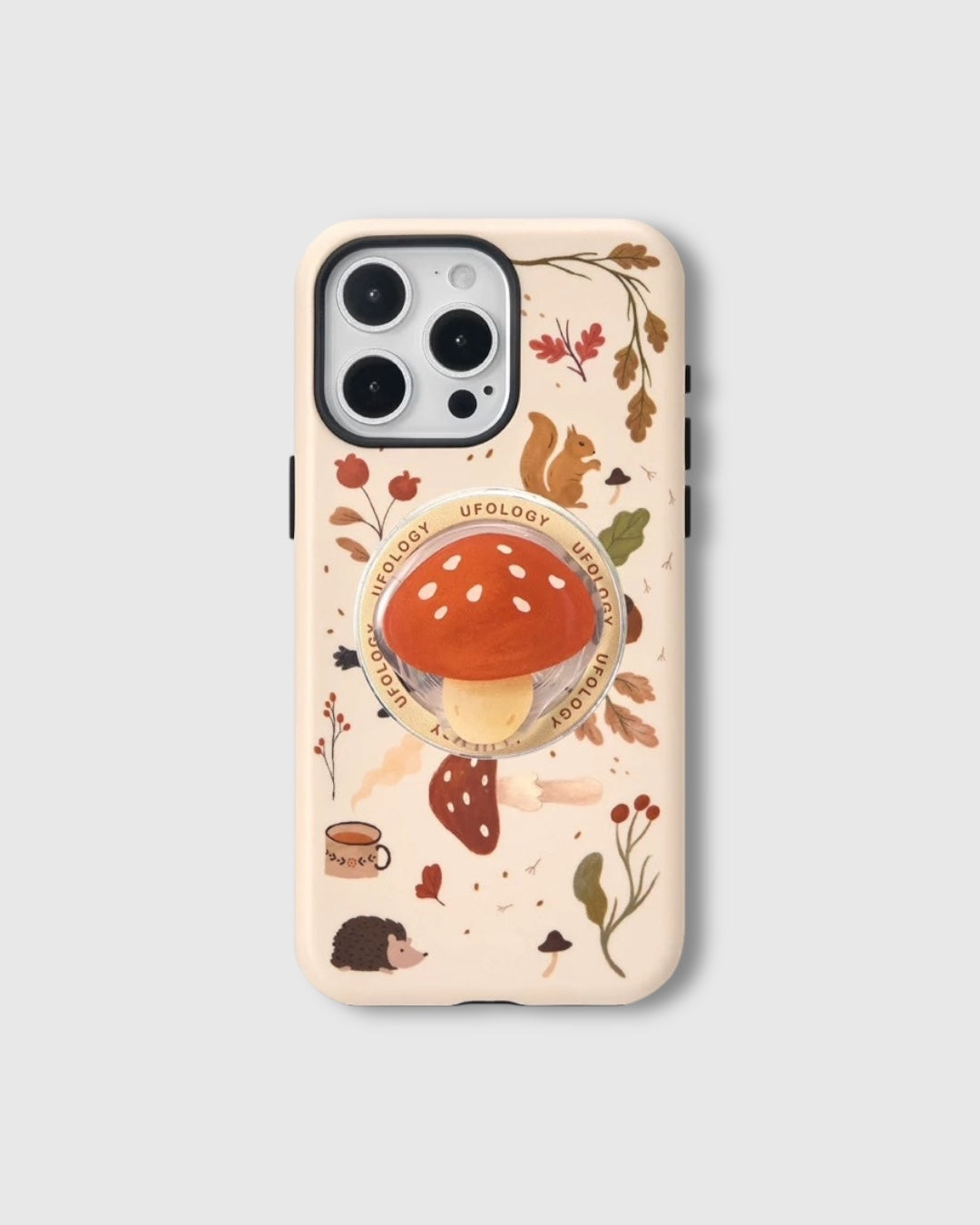 Mushroom iPhone Case with MagSafe – Woodland Autumn Edition