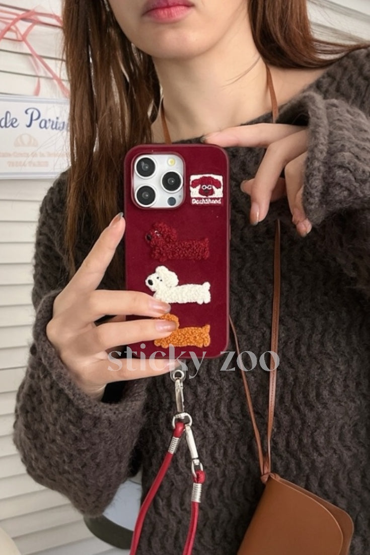 PUPPY PARADE PHONE CASE