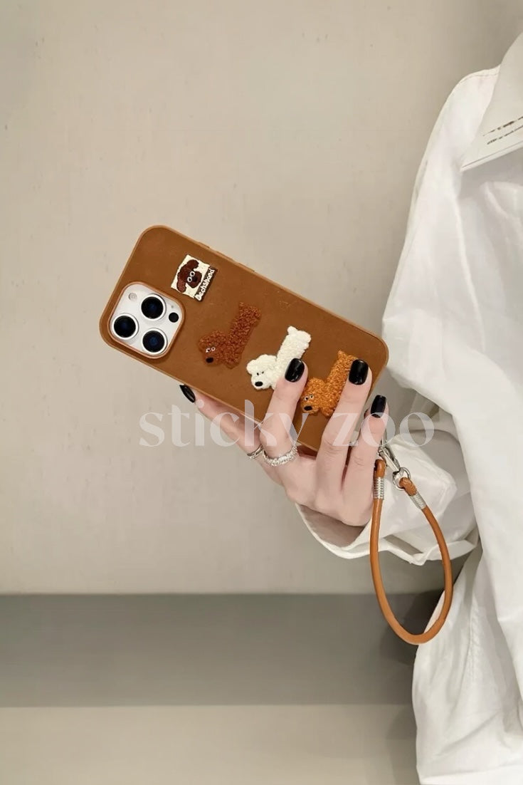 PUPPY PARADE PHONE CASE