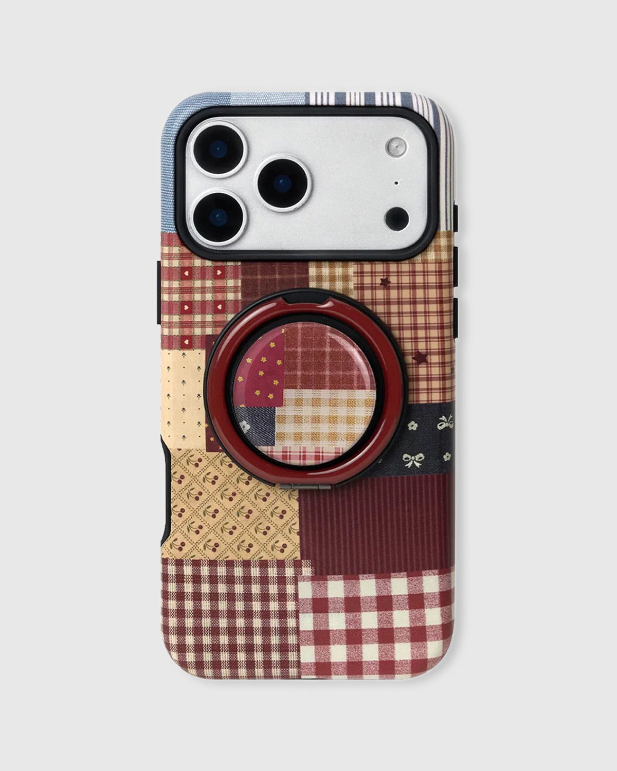 sticky zoo phone case Sticky Zoo® – Patchwork MagSafe iPhone Case with Grip Stand