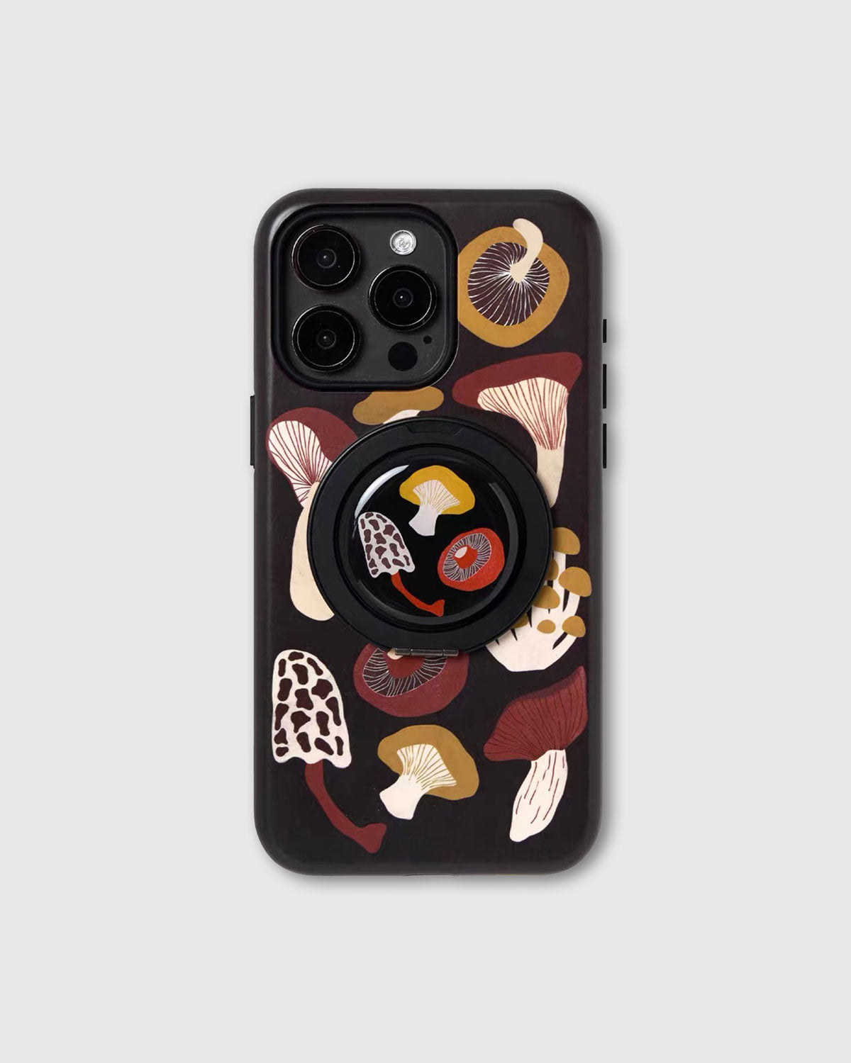 Forest Mushroom Phone Case – Dark Botanical Design