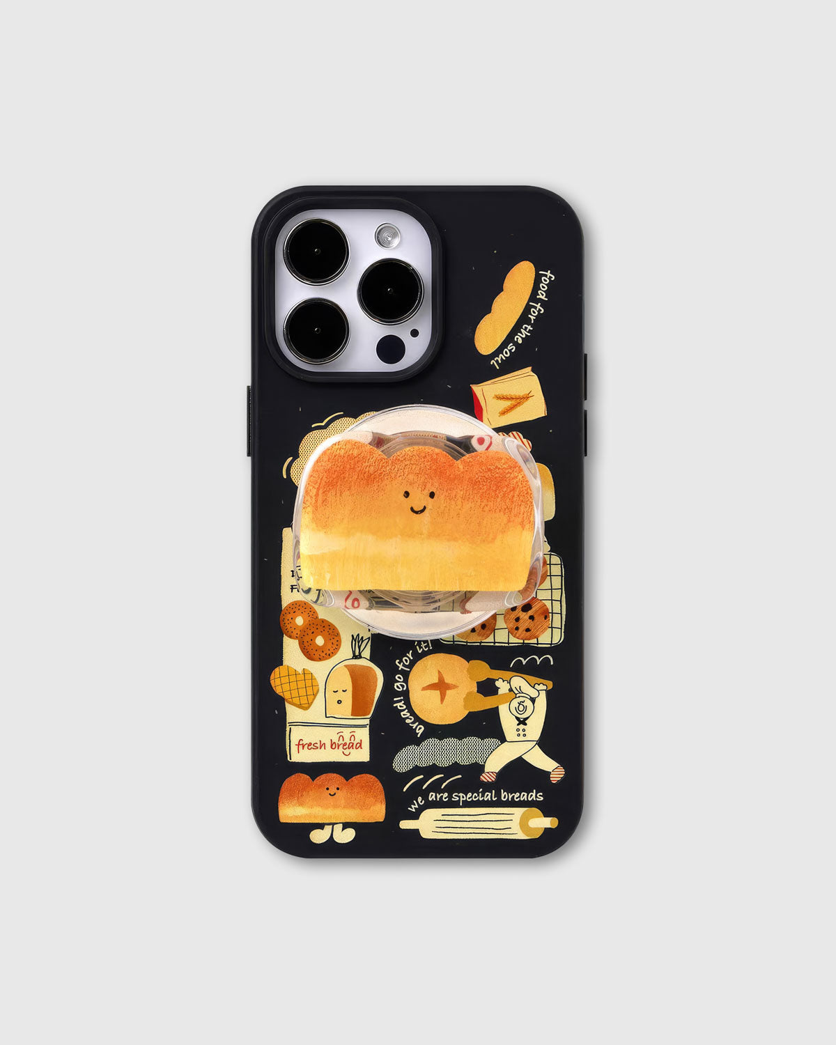 Bakery Story iPhone Phone Case Bread Illustration Grip Slim Protection Gift – STICKY ZOO® Bakery Story iPhone Phone Case Bread Illustration Grip Slim Protection Gift – STICKY ZOO®
