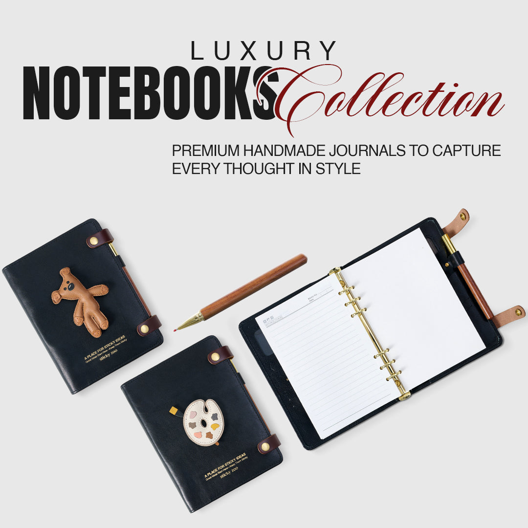 Handcrafted Luxury Leather Notebooks