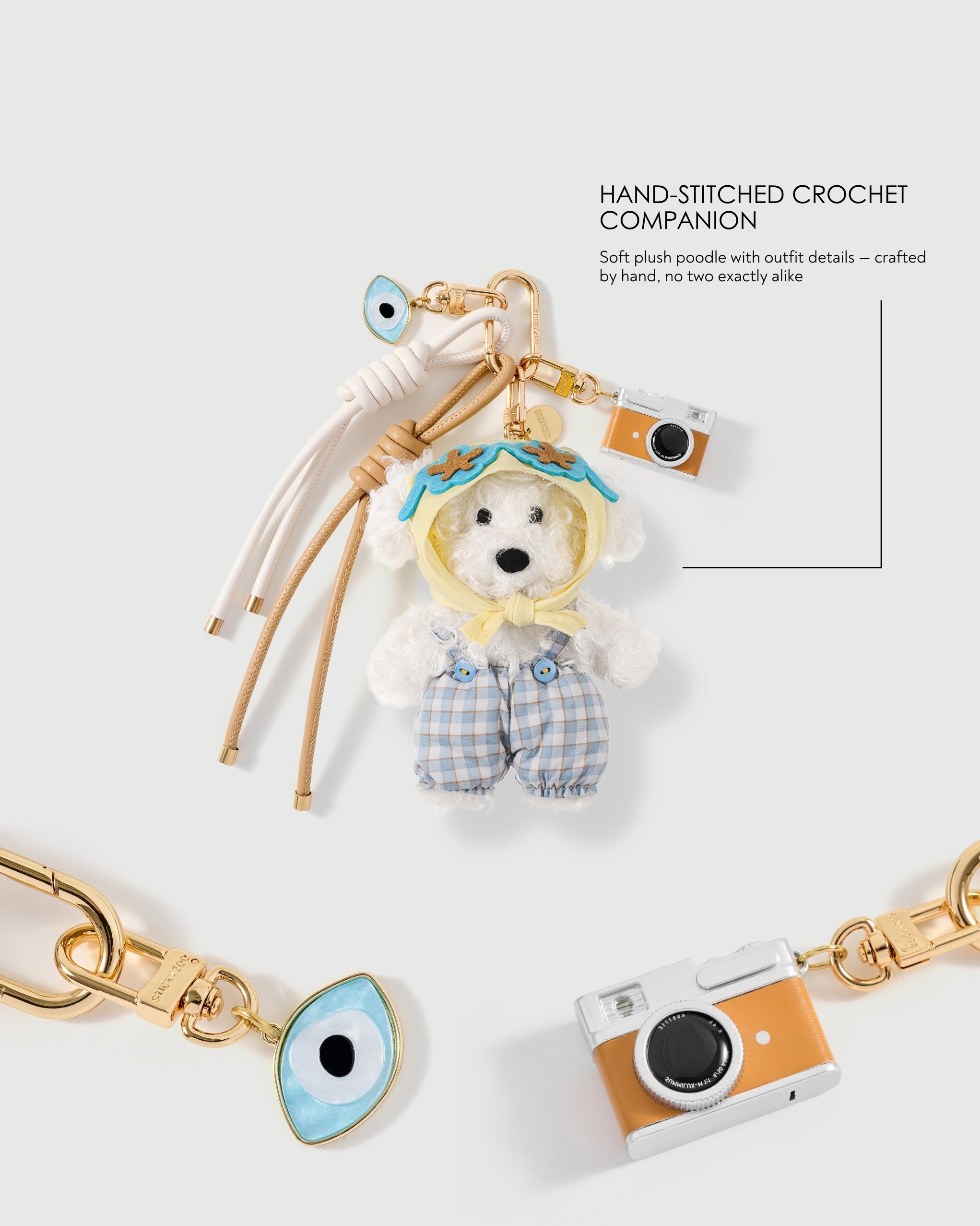 EVIL EYE STACK CHARM