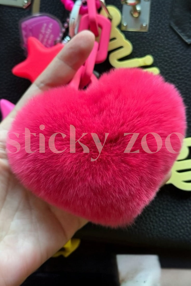 TEDDY HEART CHARM