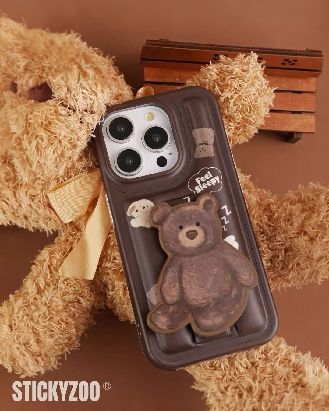FEEL SLEEPY TEDDY BEAR CASE