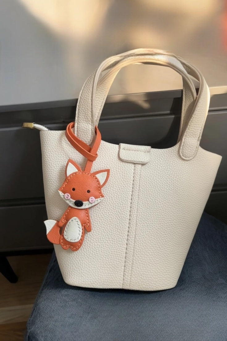 Fox bag charm sale