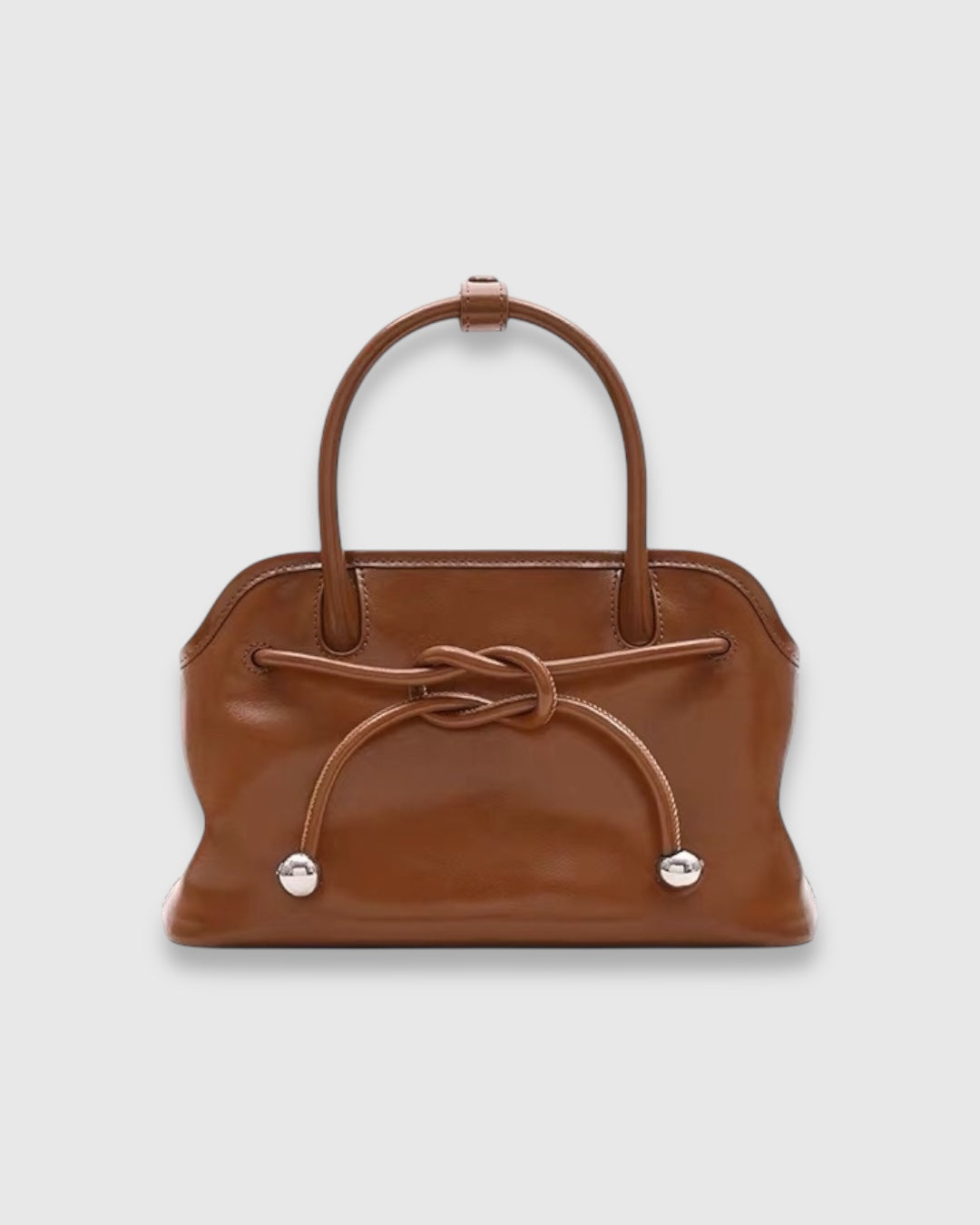 Borsa Mini con Nodo in Pelle Vegana