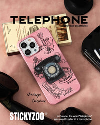 Custodia vintage per telefono
