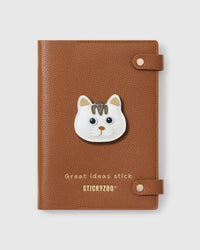 WHITE CAT NOTEBOOK