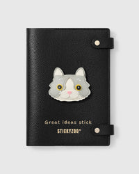 GREY CAT NOTEBOOK