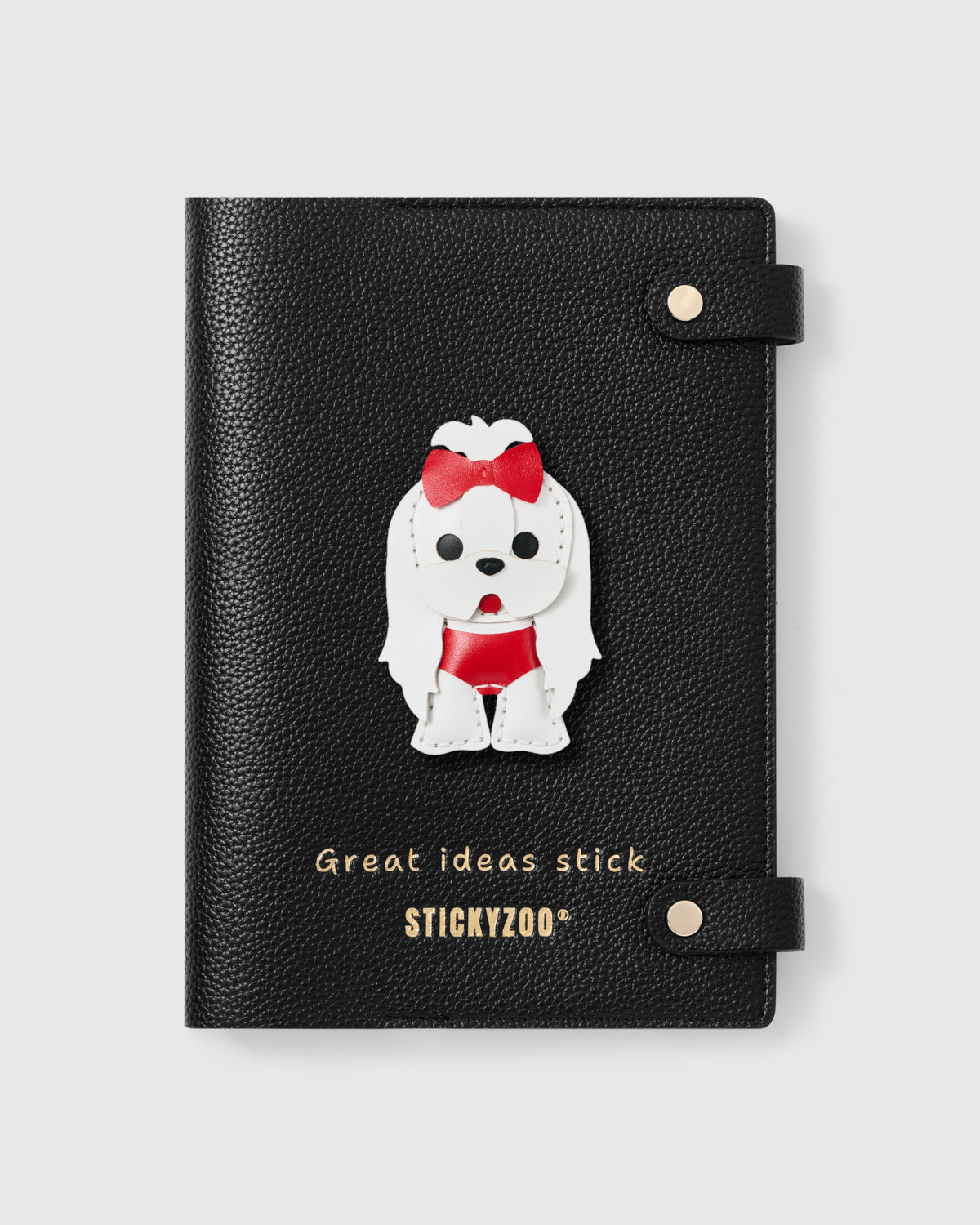 RED OUTFIT PUPPY NOTEBOOK