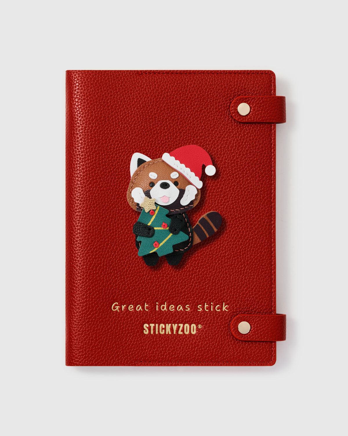 RED PANDA HOLIDAY NOTEBOOK