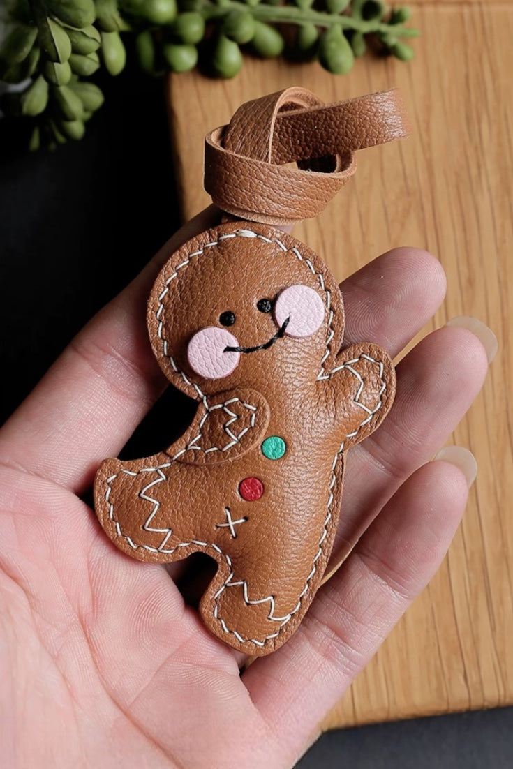 GINGERBREAD POPPETJE BAG CHARM