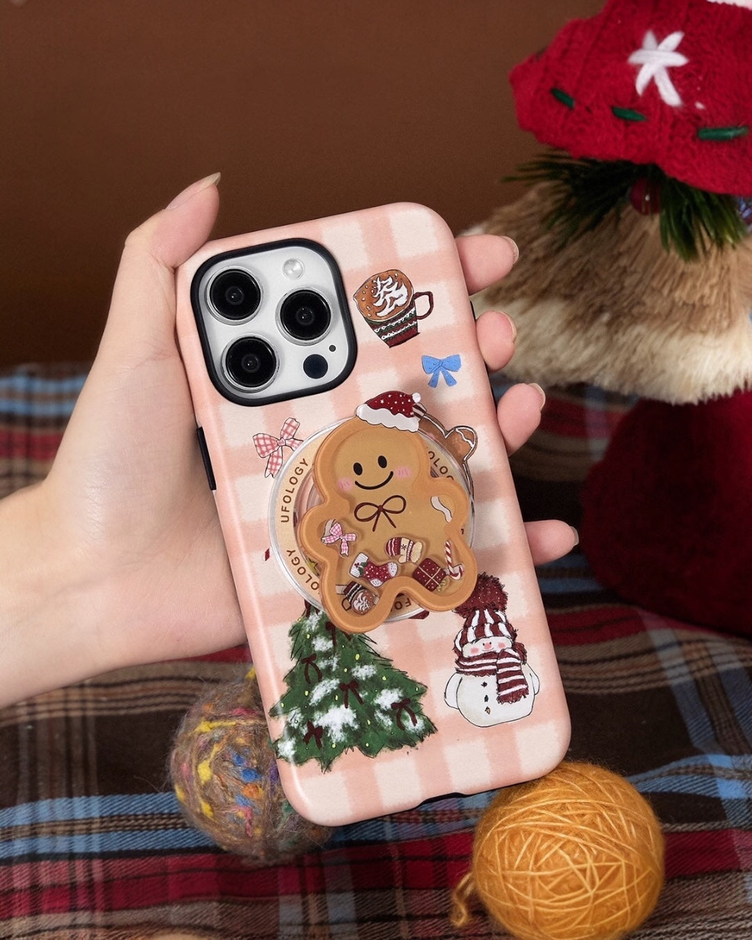 GINGERBREAD DOLL CASE