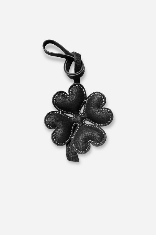 FOUR LEAF CLOVER BAG CHARM