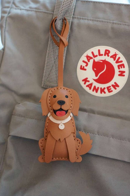 GOLDEN RETRIEVER BAG CHARM