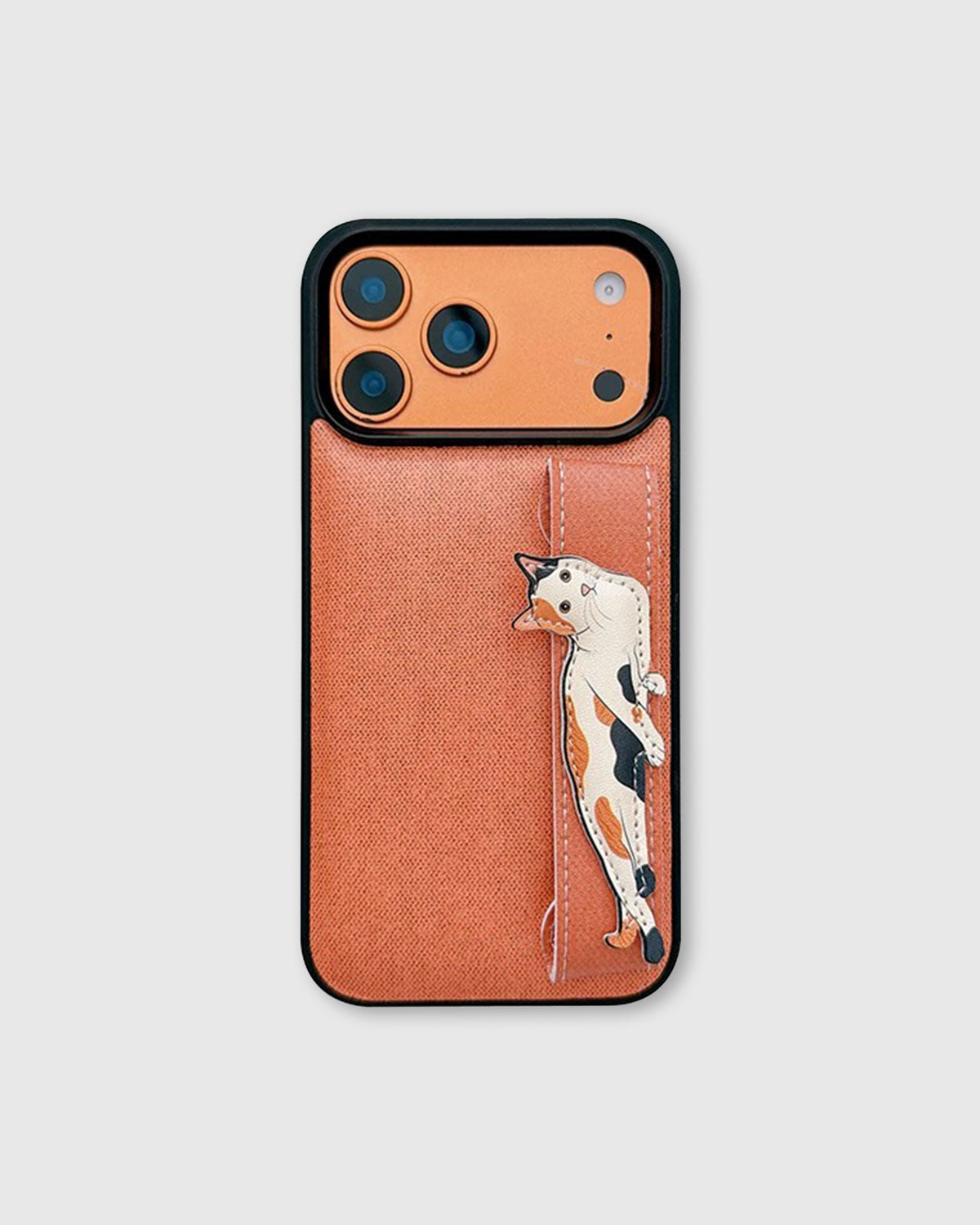 ORANGE CAT WALLET PHONE CASE