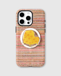 SARUNG TELEFON KERUSI KUNING TWEED